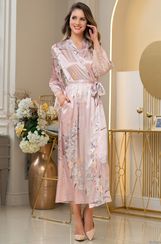 Халат женский шелковый Mia-Amore Milinda 3729