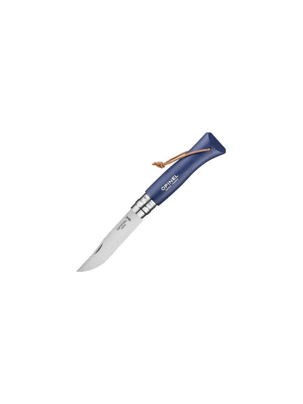 Нож Opinel №8 Trekking, нержавеющая сталь, синий, 002212