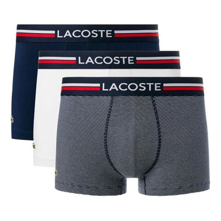Боксерки теннисные Lacoste Stretch Cotton Trunks 3P