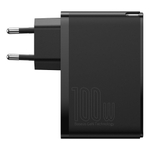 Зарядное устройство Baseus GaN2 Pro Quick Charger 2C+2U 100W - Black