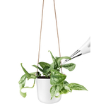 Горшок с функцией самополива подвесной белый