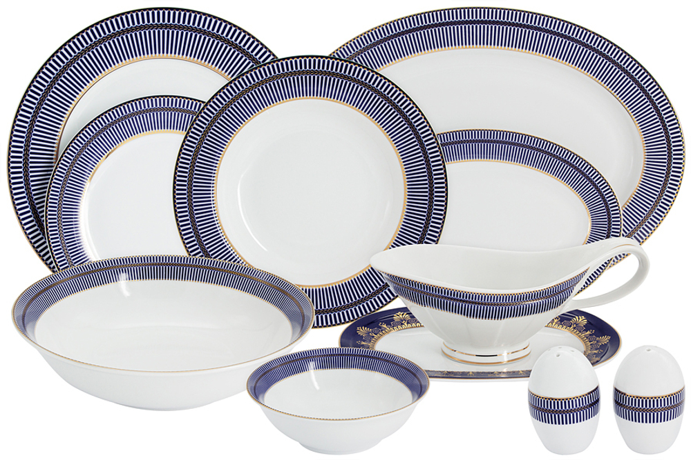 Обеденный сервиз 50 предметов на 12 персон Anna Lafarg Империя