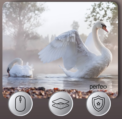 Perfeo Коврик для компьютерной мыши "Фауна 2", Рис.2 (240*200*2 мм), ткань+резиновое основание