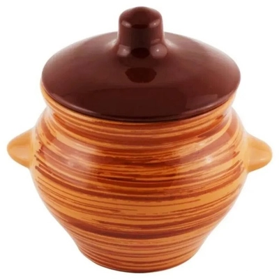 Горшок 0,5 л для жаркого Полосы