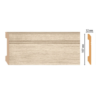 Плинтус Decomaster D105 D105-72 ДМ