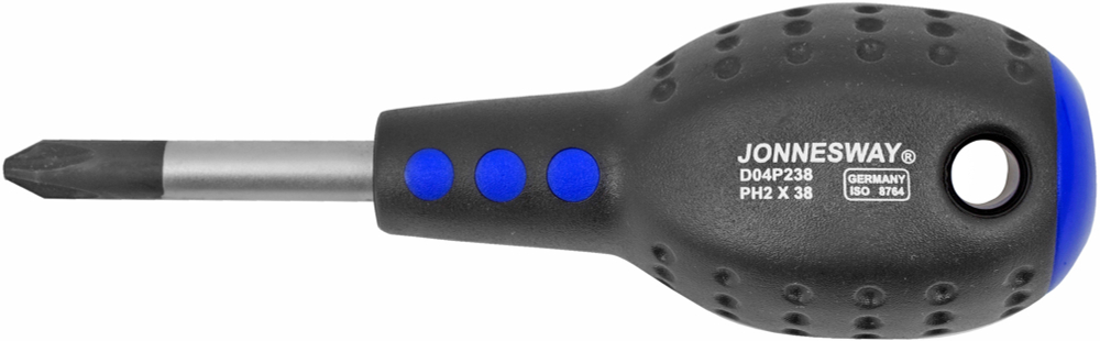 D04P238 Отвертка стержневая крестовая FULL STAR, PH2х38 мм