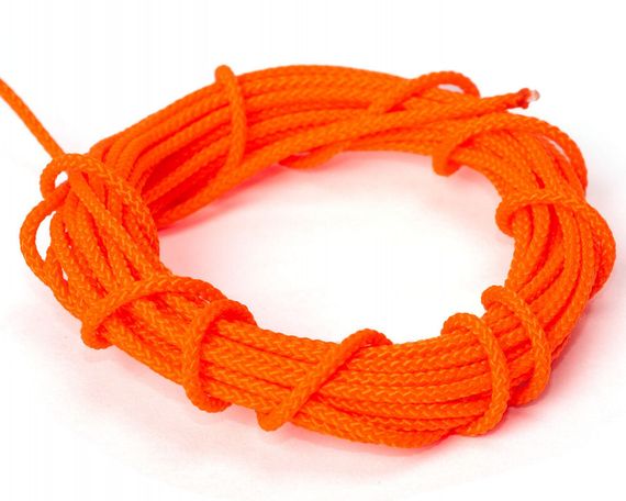 Линь Sigalsub Orange Fluo Polyester 120 кг ø2 мм 1 метр (в катушке 100 м)