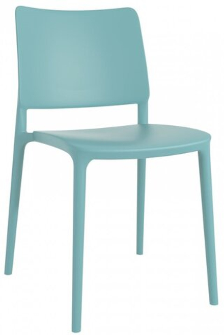 Стул пластиковый Papatya Joy-S, голубой