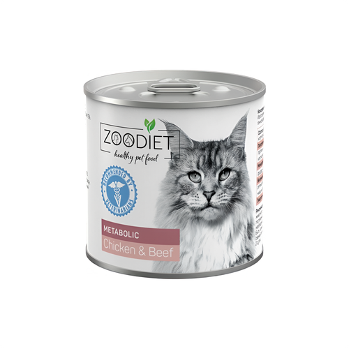 Zoodiet корм консервированный для кошек Metabolic