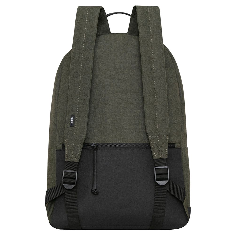 Рюкзак Grizzly, 30*44*15см, 1 отделение, 4 кармана, укрепленная спинка, хаки