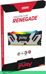 Оперативная память Kingston Fury Renegade Silver/Black 64GB DDR5 RGB XMP (KF564C32RSAK2-64)