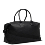 Сумка дорожная из искусственной кожи, черный (2-379)