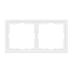 Рамка пластиковая FRM-NOBE-SFPL-2-WH (Arlight, -) 054215