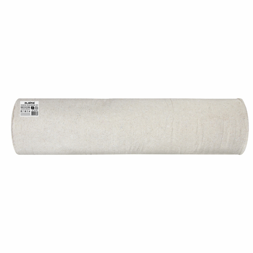 Полотно ХПП холстопрошивное, Узбекистан, светлое, 1,5х50 м, 150(±10) г/м2, шаг 2,5 мм, LAIMA, 607525 (упаковка 1 шт)