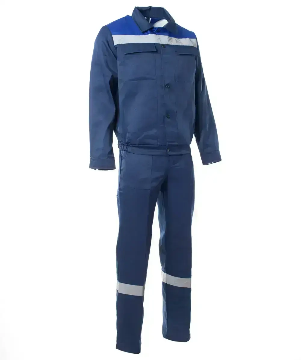 Костюм СТАНДАРТ-2 с СОП куртка, ПК, т.синий/ вас (48-50) 182-188