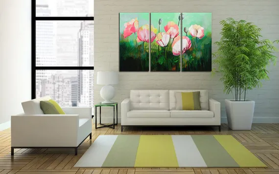 Модульная картина "Майские цветы"