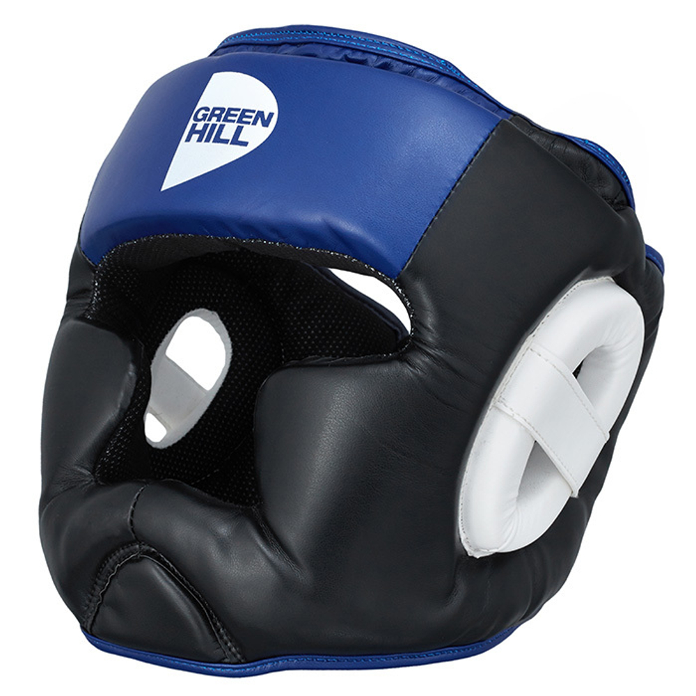 HGP-9015 Боксерский шлем POISE черно-синий