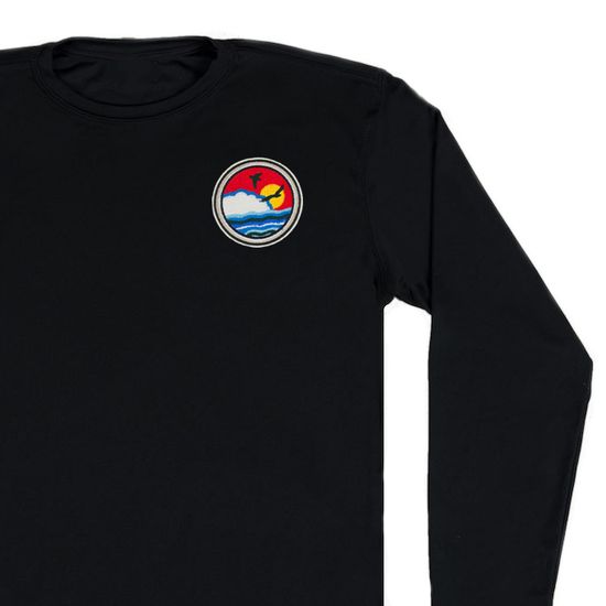 Нашивка термоаппликация на одежду и на рюкзак. Sunset, Море