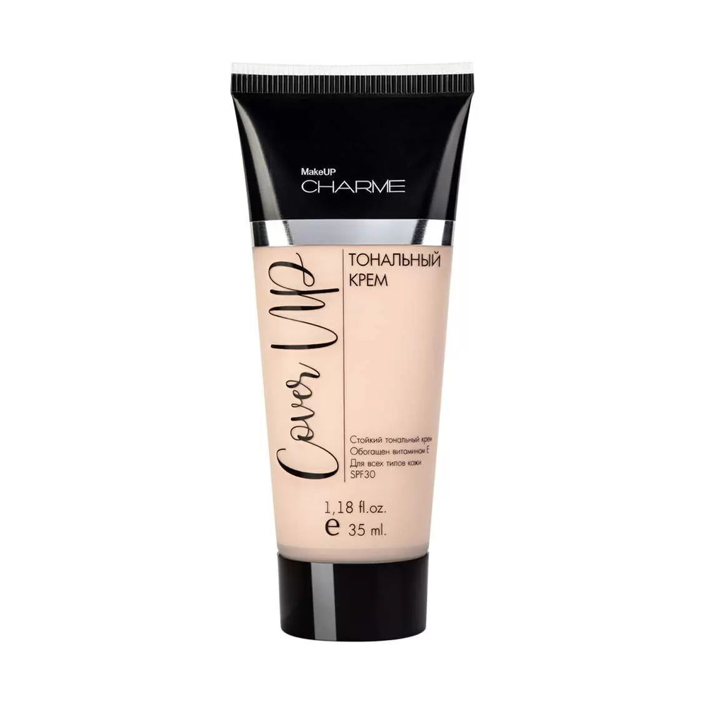 Charme Тональный крем устойчивый «Cover Up Colorstay» тон-401 (Фарфоровый) 35 мл