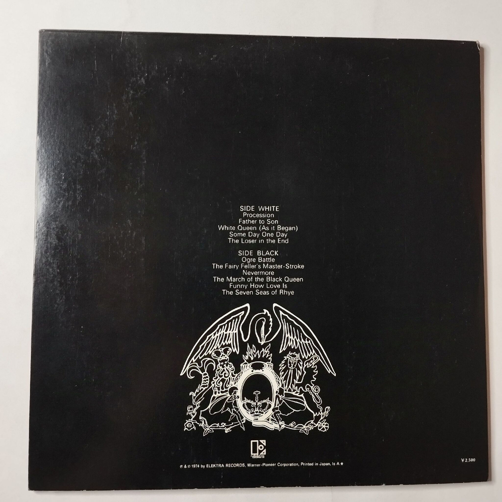 Винтажная виниловая пластинка LP Queen II (Japan 1975) (No Obi) Nevermore P-10119E