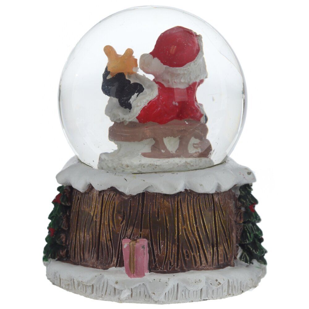 GAEM Фигурка декор в стекл шаре "Дед Мороз", D 4.5 см, L5 W5 H6,5 см, 2в.