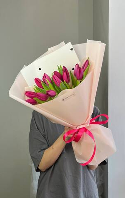 Букет из тюльпанов