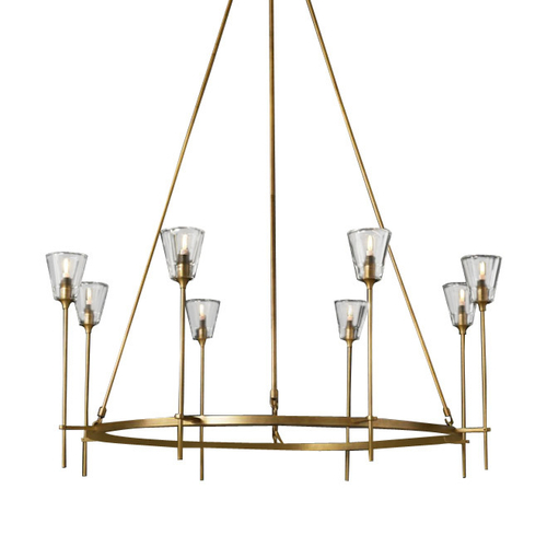 Люстра Torche De Verre 8 gold