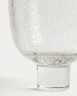 Ваза Sirau из прозрачного стекла, диаметр 24 см