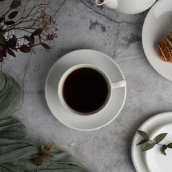 Чайная пара 200 мл белая d 8,6 см h6,2 см фарфор P.L. Proff Cuisine [4]