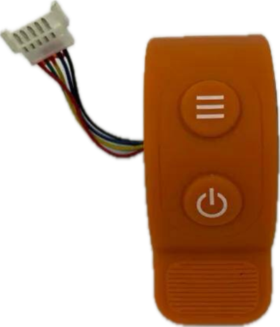 Курок газа для электросамоката Kugoo оранжевый