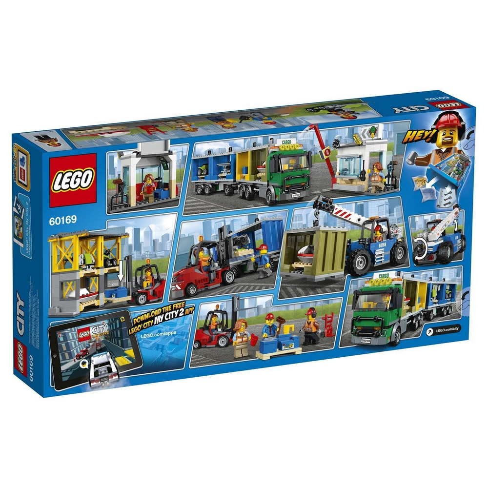 LEGO City: Грузовой терминал 60169 — Cargo Terminal — Лего Сити Город