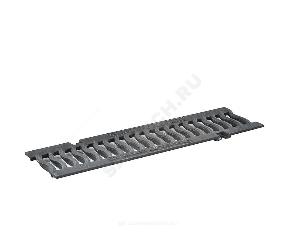 Решетка волна чугунная SteeStart DN100 L=0,5м С250 250кН СТИЛОТ P1005C
