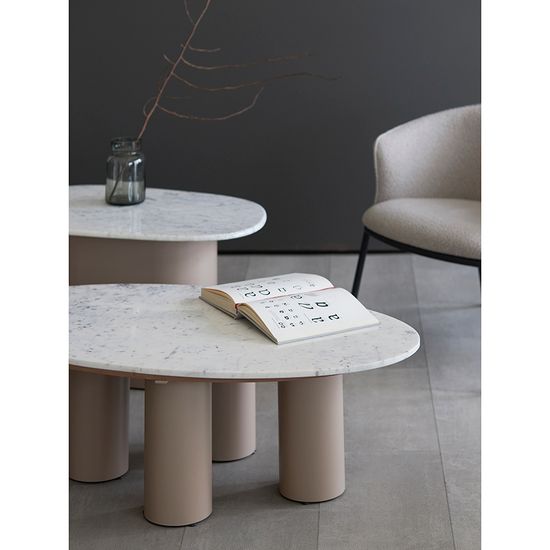 Столик кофейный mojo, 120х65,5 см, бежевый