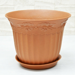 Кашпо Дубок 5л 25см терракот