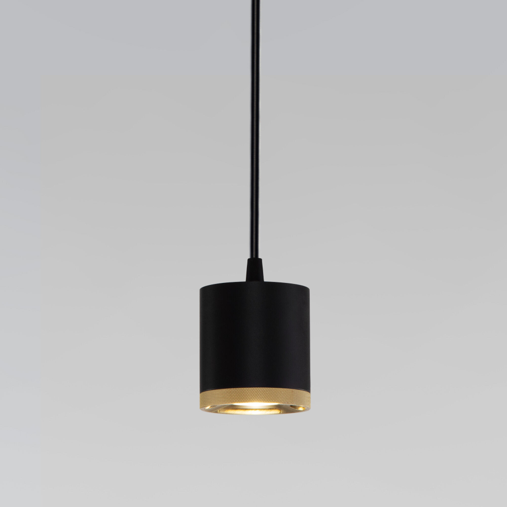 Подвесной светодиодный светильник Elektrostandard Lead 50243 LED 12W 4200K чёрный