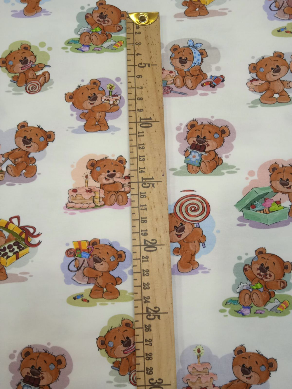 Кулир (принт). Мишки  ВО