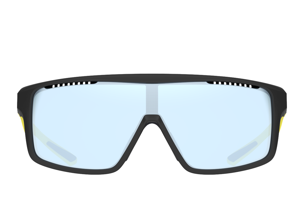 Спортивные очки 720armour Alpha / Matte Black / Matte Lush Chartreuse Temple / Platinum Grey Ti Lens
