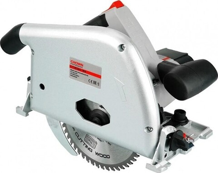 Пила циркулярная сетевая Crown CT15134-165 (с направляющей шиной) CT15134-165 (222143)