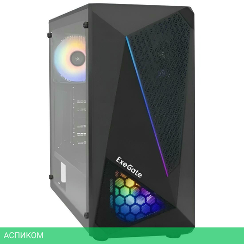 Корпус ExeGate EVO-8225 без БП черный (EX292858RUS)