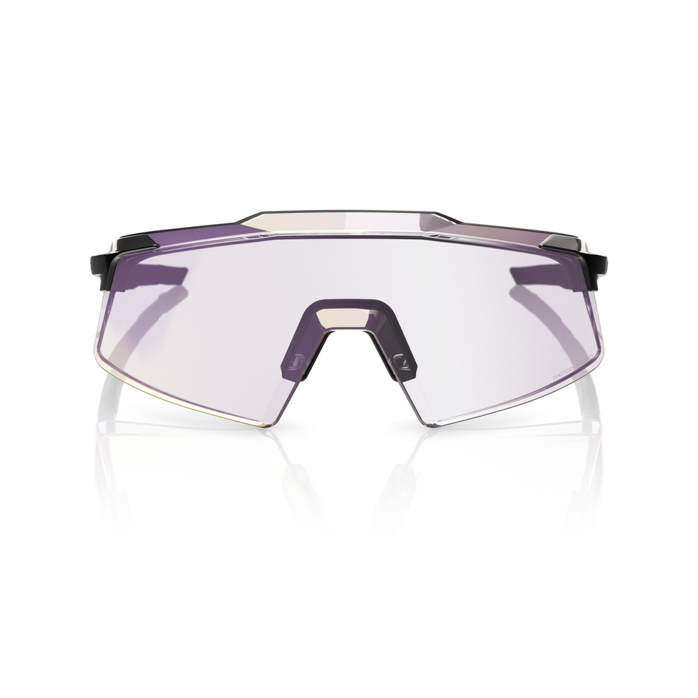 Спортивные очки 100% AEROCRAFT Gloss Black - Purple Mirror Photochromic Lens