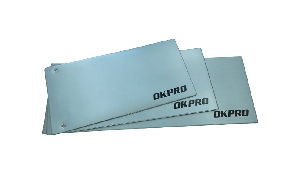 Мат аэробический с кольцами 140х60 см толщина 8 мм