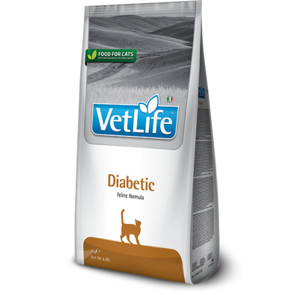 FARMINA VETLIFE DIABETIC FELEEN лечебный корм для кошек с сахарным диабетом