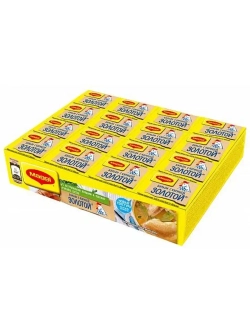 Бульон куриный "Золотой" в кубиках 10гр х 48шт