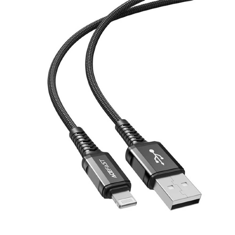 C1-02 USB-A to Lightning aluminum alloy charging data cable
