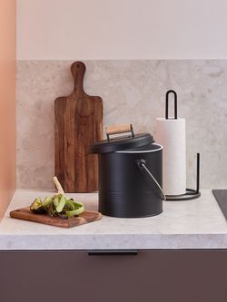 Контейнер для пищевых отходов с фильтром Irmel, 3,5 л, графит