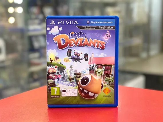PS VITA Дурдом в кармане / Little Deviants PCSF-00017(Полностью на русском языке) Б/У