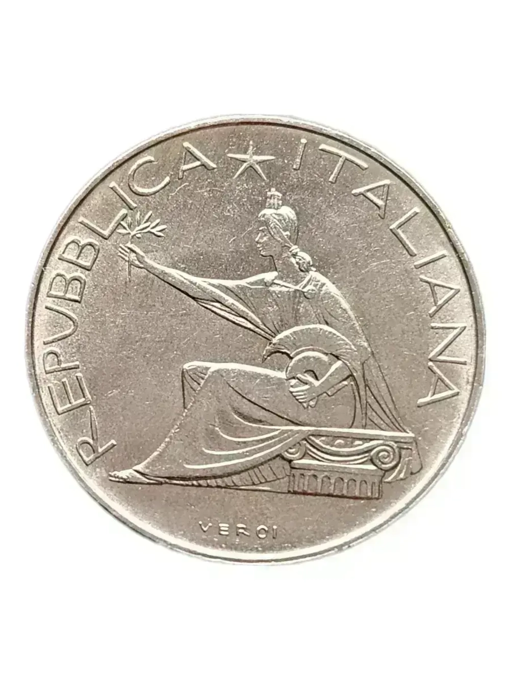 Монета 500 лир 1961 год "100 лет со дня объединения Италии"