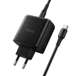 Hoco C160A Upgrade PD65W(2C1A) зарядное устройство набор (Type-C на Type-C)