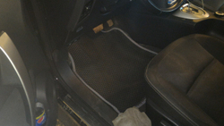 Автоковрики для Nissan Qashqai +2, 7-мест. Перемычка длинная. NJ10 (2008-2014)