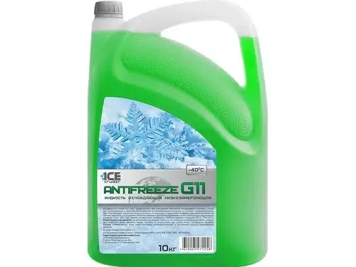 Антифриз ICE CRUIZER Green G11 -40C 10кг